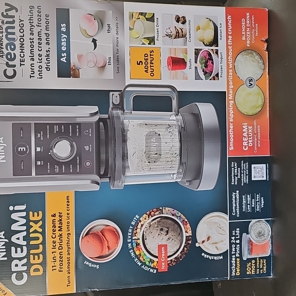 Ninja Creami Deluxe 11-in-1 - **BRAND NEW In BOX- **NEVER OPEN